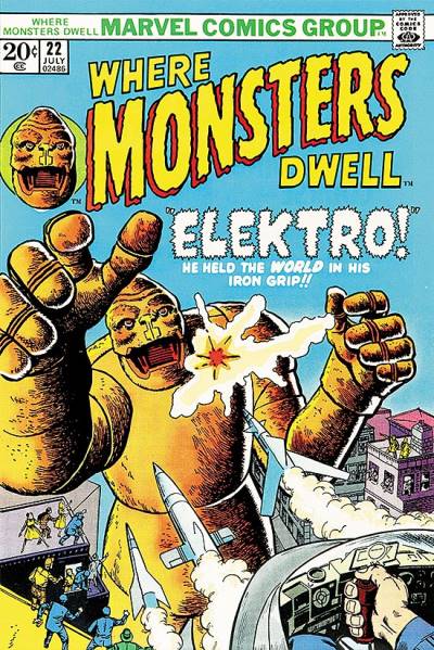 Where Monsters Dwell (1970)   n° 22 - Marvel Comics