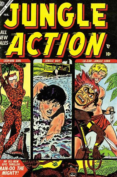 Jungle Action (1954)   n° 3 - Atlas Comics