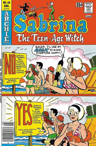 Sabrina, The Teen-Age Witch (1971)   n° 40 - Archie Comics