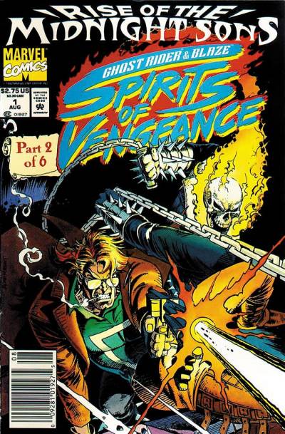 Ghost Rider & Blaze: Spirits of Vengeance (1992)   n° 1 - Marvel Comics