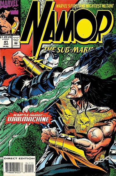 Namor The Sub-Mariner (1990)   n° 41 - Marvel Comics