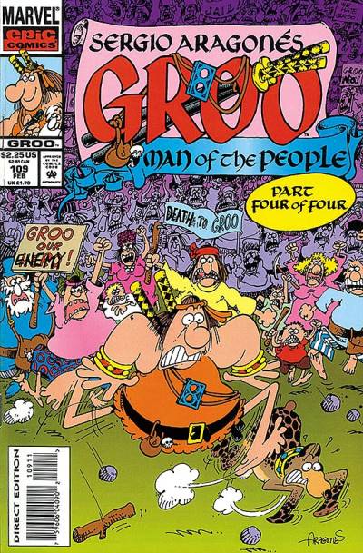 Groo, The Wanderer (1985)   n° 109 - Marvel Comics