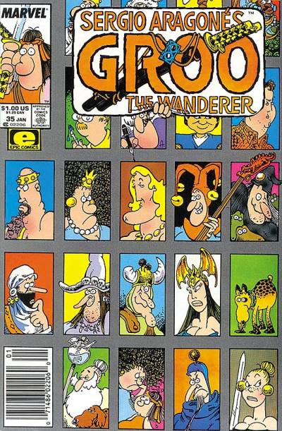 Groo, The Wanderer (1985)   n° 35 - Marvel Comics