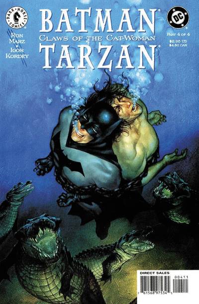 Batman/Tarzan: Claws of The Cat-Woman (1999)   n° 4 - DC Comics/Dark Horse