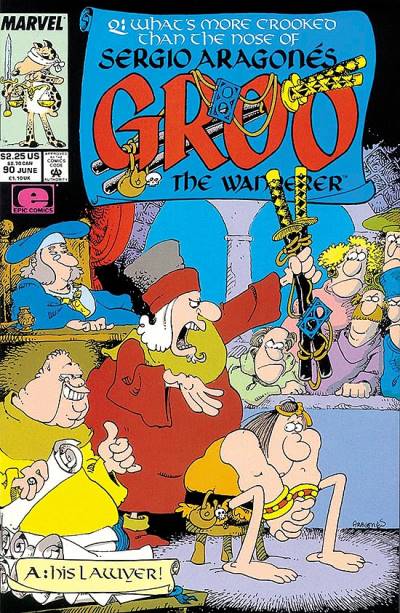 Groo, The Wanderer (1985)   n° 90 - Marvel Comics