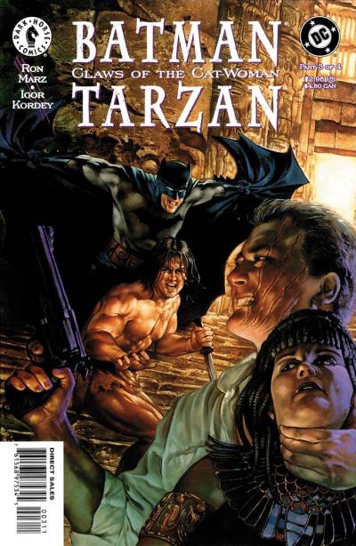 Batman/Tarzan: Claws of The Cat-Woman (1999)   n° 3 - DC Comics/Dark Horse
