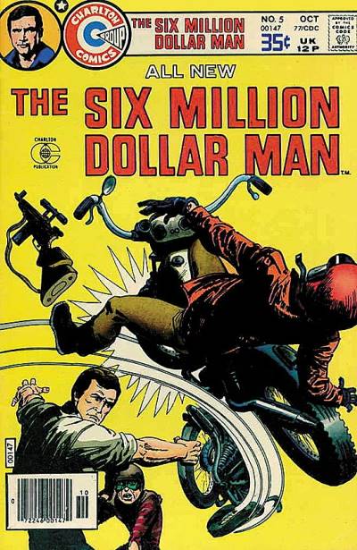 Six Million Dollar Man (1976)   n° 5 - Charlton Comics