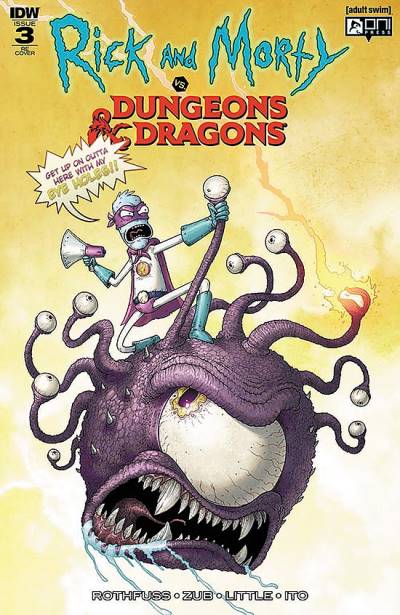 Rick And Morty Vs. Dungeons & Dragons (2018)   n° 3 - Idw Publishing