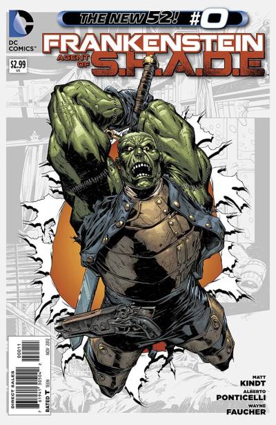 Frankenstein, Agent of S.H.A.D.E. (2011)   n° 0 - DC Comics