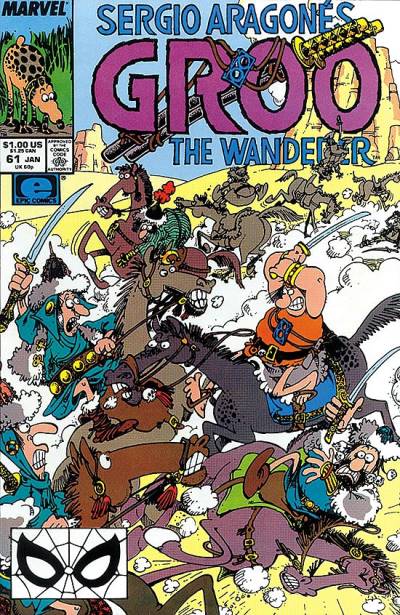 Groo, The Wanderer (1985)   n° 61 - Marvel Comics