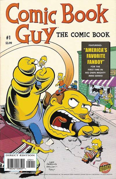 Bongo Comics Presents: Comic Book Guy: The Comic Book   n° 1 - Bongo Comics Group