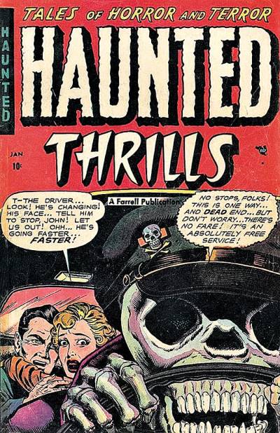 Haunted Thrills (1952)   n° 13 - Ajax/Farrell