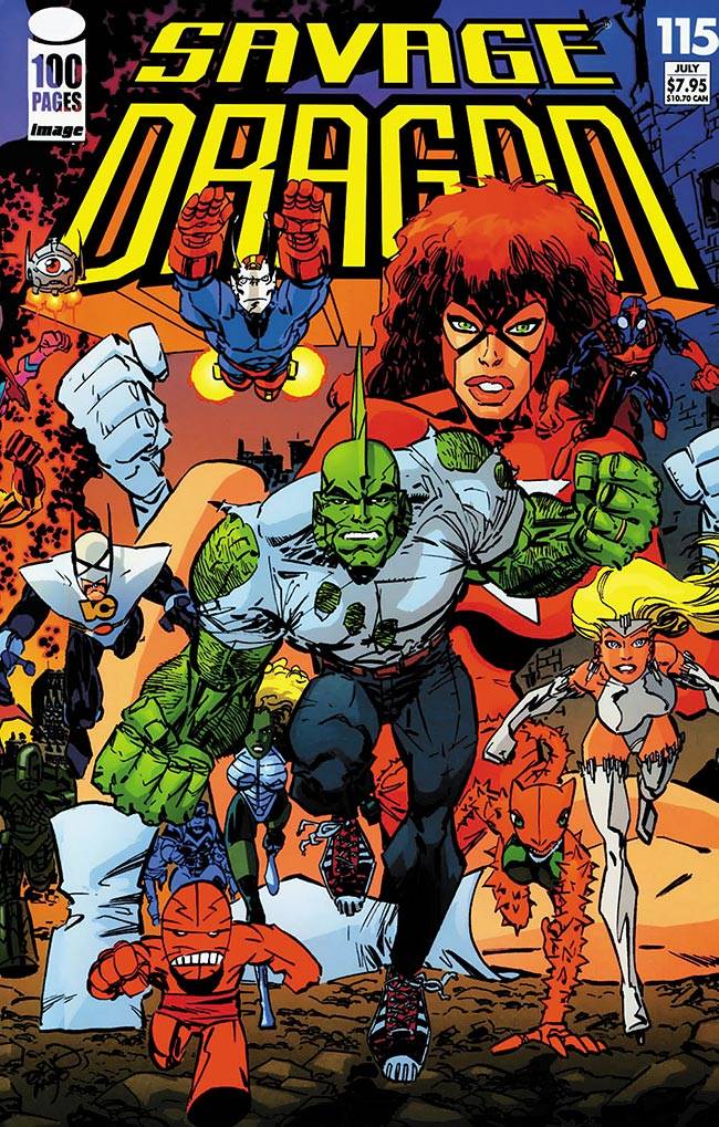 Tiras em quadrinhos de Savage Dragon - UNIVERSO HQ