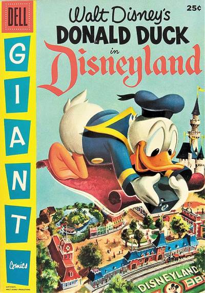 Donald Duck In Disneyland (1955)   n° 1 - Dell