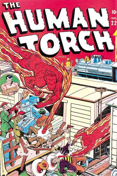 Human Torch (1940)   n° 22 - Timely Publications