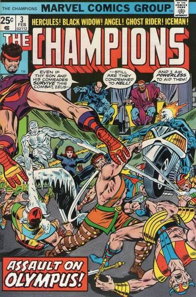 Champions, The (1975)   n° 3 - Marvel Comics