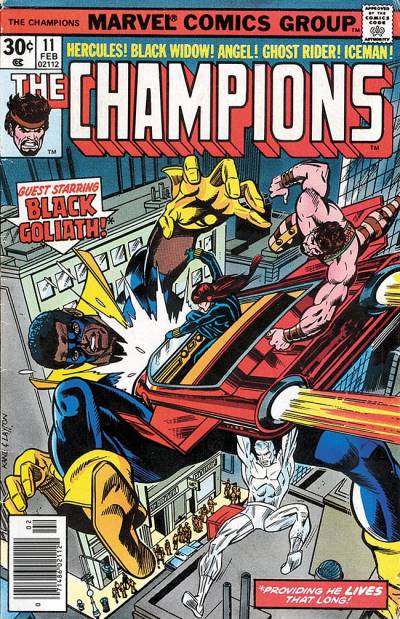 Champions, The (1975)   n° 11 - Marvel Comics