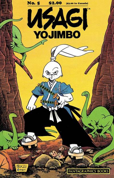 Usagi Yojimbo (1987)   n° 5 - Fantagraphics