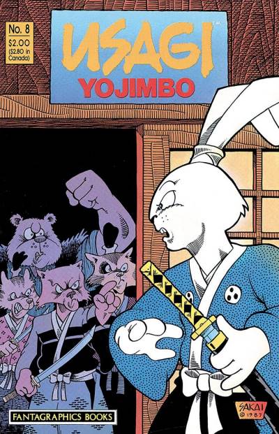 Usagi Yojimbo (1987)   n° 8 - Fantagraphics