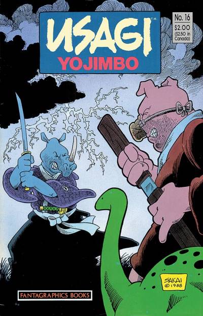 Usagi Yojimbo (1987)   n° 16 - Fantagraphics