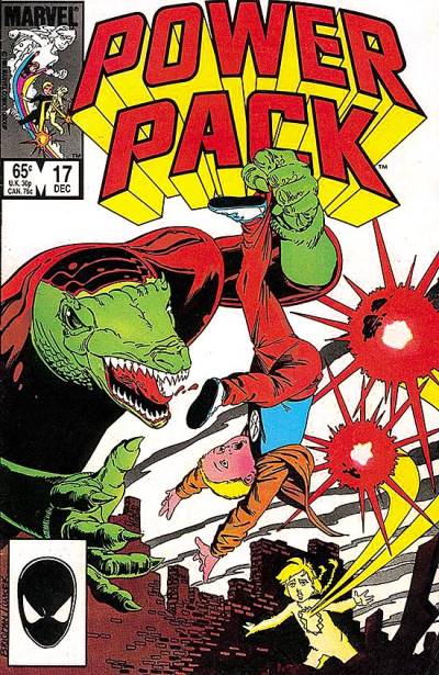 Power Pack (1984)   n° 17 - Marvel Comics