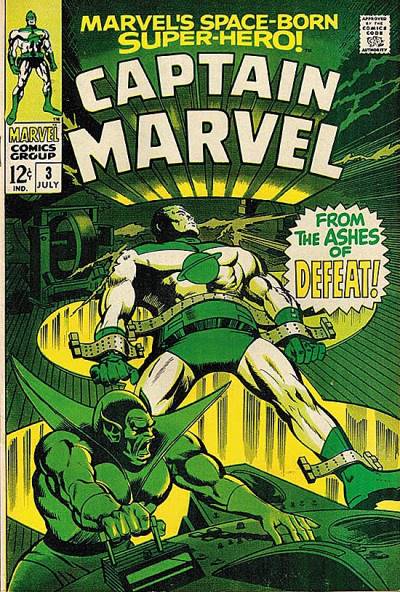 Captain Marvel (1968)   n° 3 - Marvel Comics