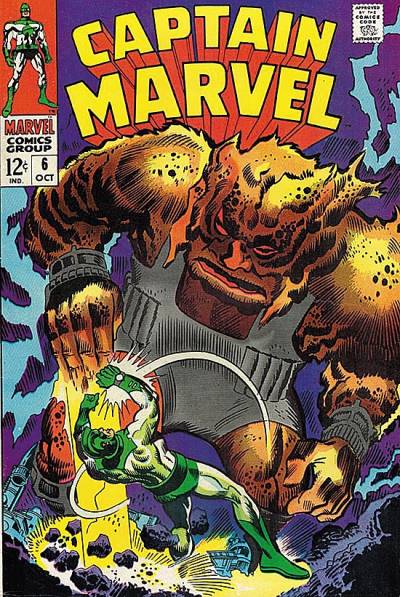 Captain Marvel (1968)   n° 6 - Marvel Comics