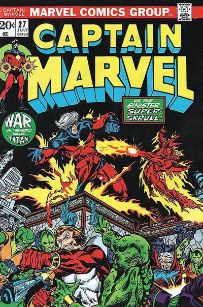 Captain Marvel (1968)   n° 27 - Marvel Comics