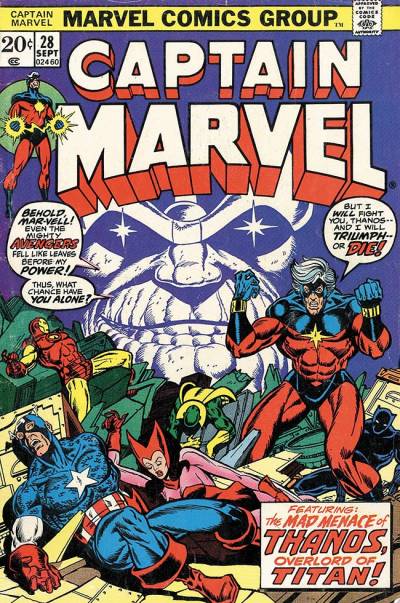 Captain Marvel (1968)   n° 28 - Marvel Comics