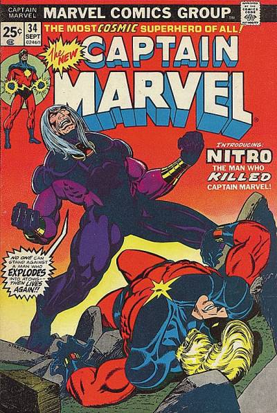 Captain Marvel (1968)   n° 34 - Marvel Comics