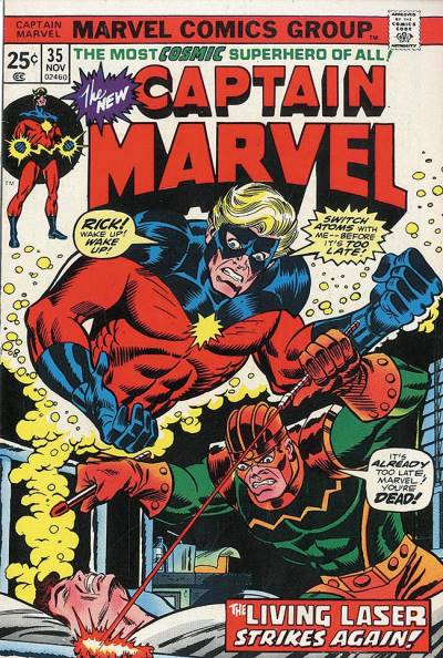 Captain Marvel (1968)   n° 35 - Marvel Comics