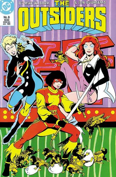 Outsiders, The (1985)   n° 8 - DC Comics