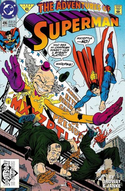 Adventures of Superman (1987)   n° 496 - DC Comics