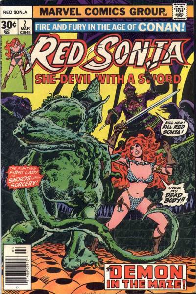 Red Sonja (1977)   n° 2 - Marvel Comics