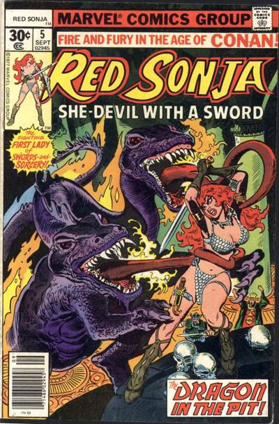 Red Sonja (1977)   n° 5 - Marvel Comics