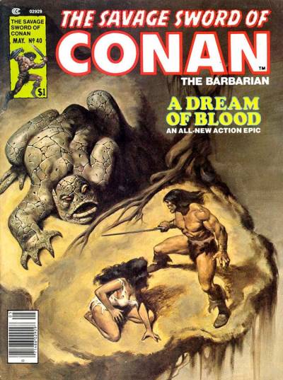 Savage Sword of Conan, The (1974)   n° 40 - Marvel Comics
