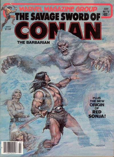 Savage Sword of Conan, The (1974)   n° 78 - Marvel Comics