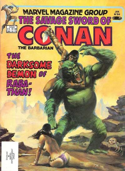 Savage Sword of Conan, The (1974)   n° 84 - Marvel Comics