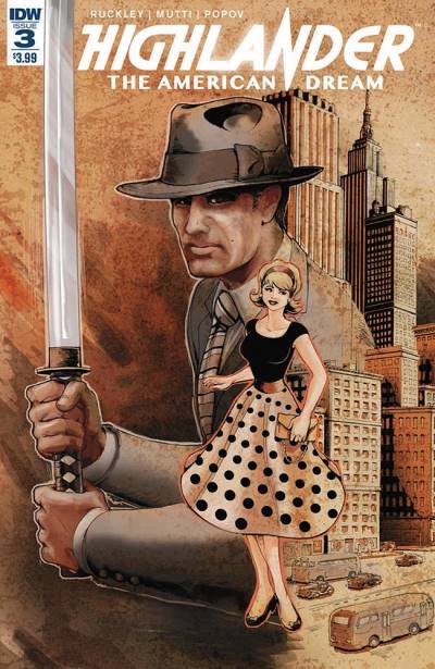 Highlander: The American Dream   n° 3 - Idw Publishing