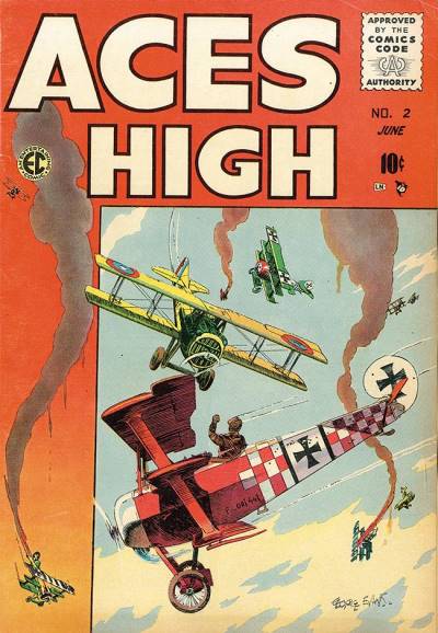 Aces High (1955)   n° 2 - E.C. Comics