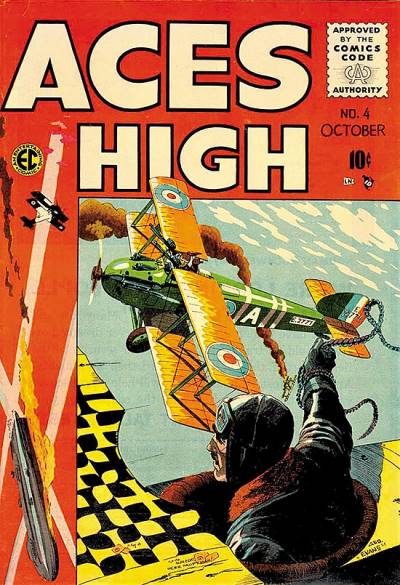 Aces High (1955)   n° 4 - E.C. Comics