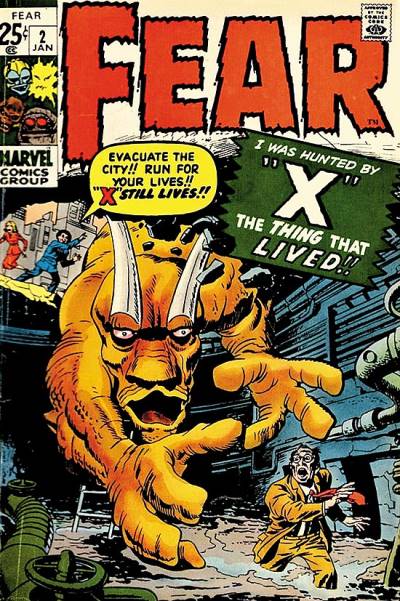 Fear (1970)   n° 2 - Marvel Comics