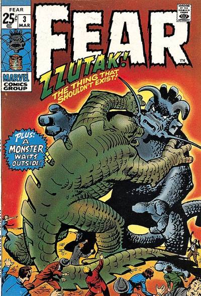 Fear (1970)   n° 3 - Marvel Comics