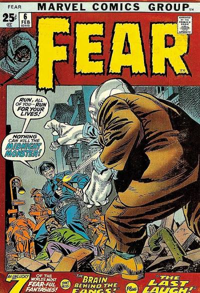 Fear (1970)   n° 6 - Marvel Comics