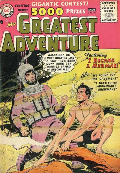 My Greatest Adventure (1955)   n° 10 - DC Comics