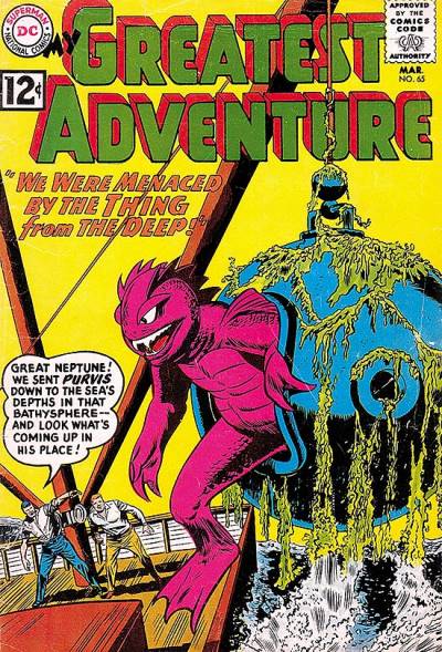 My Greatest Adventure (1955)   n° 65 - DC Comics