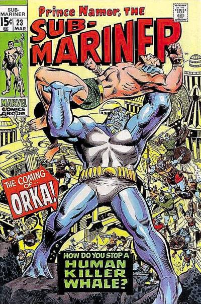 Sub-Mariner (1968)   n° 23 - Marvel Comics