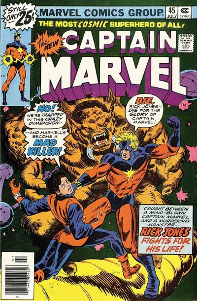 Captain Marvel (1968)   n° 45 - Marvel Comics