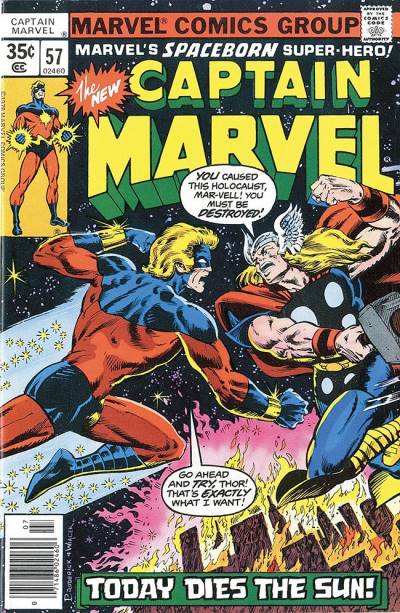 Captain Marvel (1968)   n° 57 - Marvel Comics