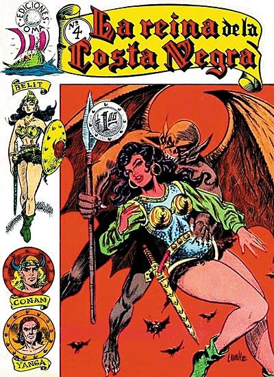 La Reina de La Costa Negra (1965) n° 4 - Ediciones Joma
